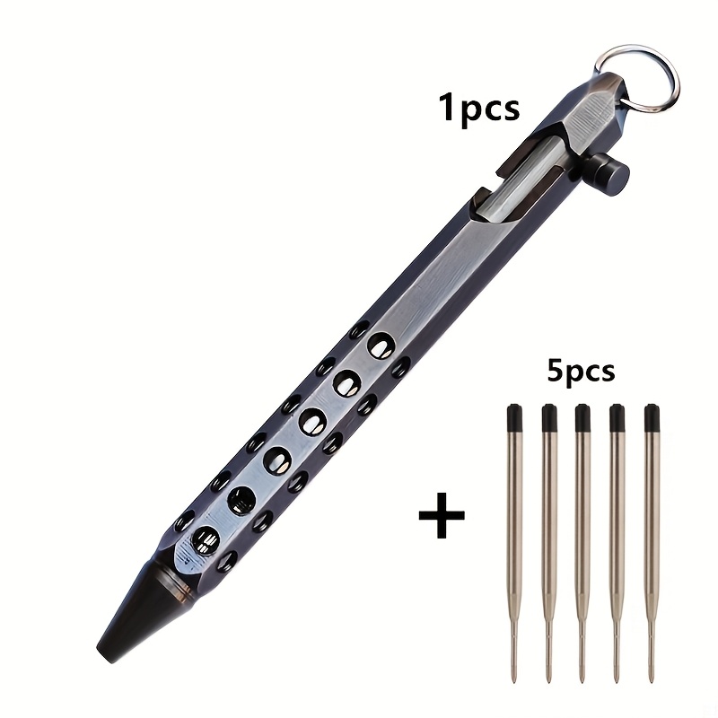 Creative Retro Ballpoint Pen, Pen, Business Gift Pen With Keychain Hole