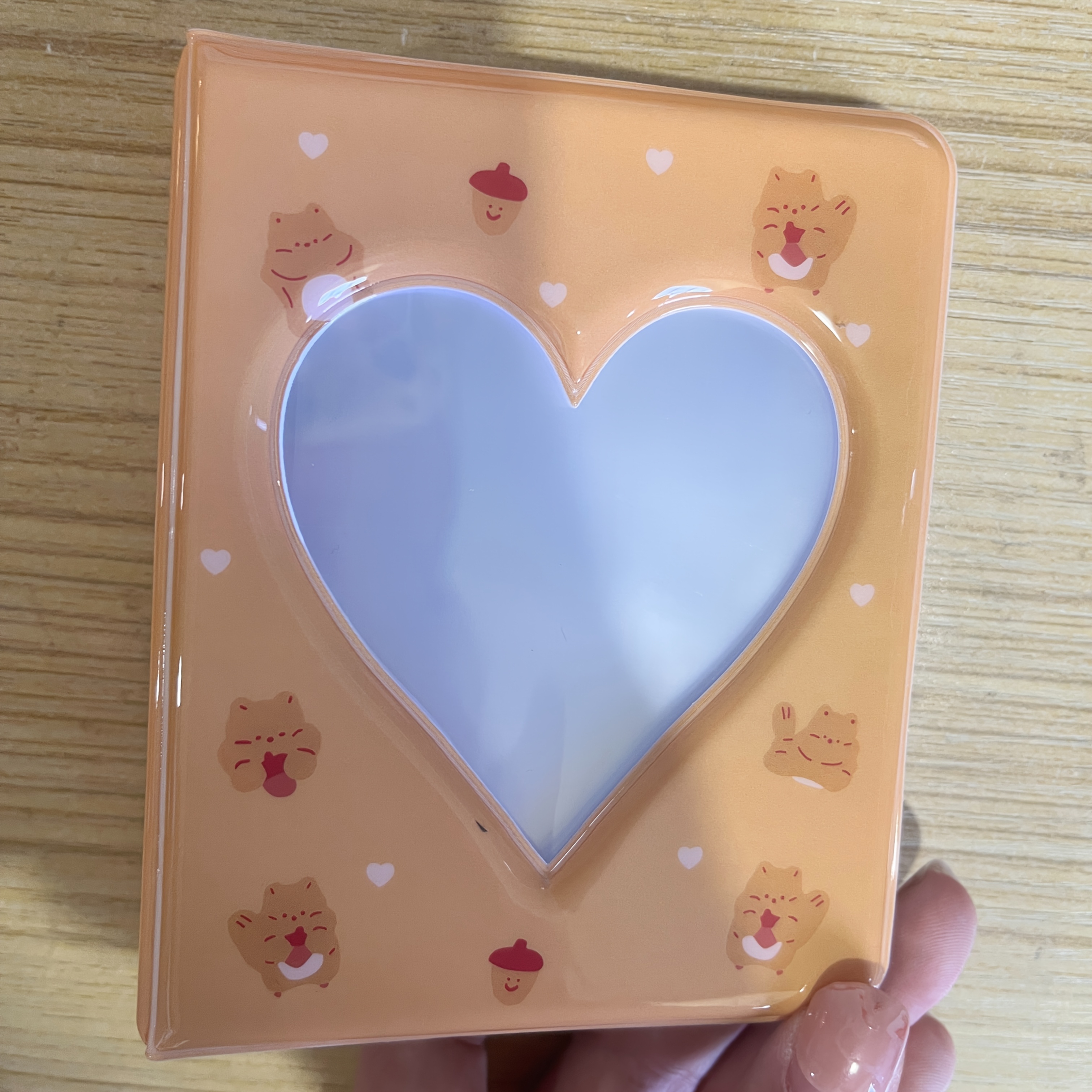 cute love card album kawaii rabbit mini photo - Temu