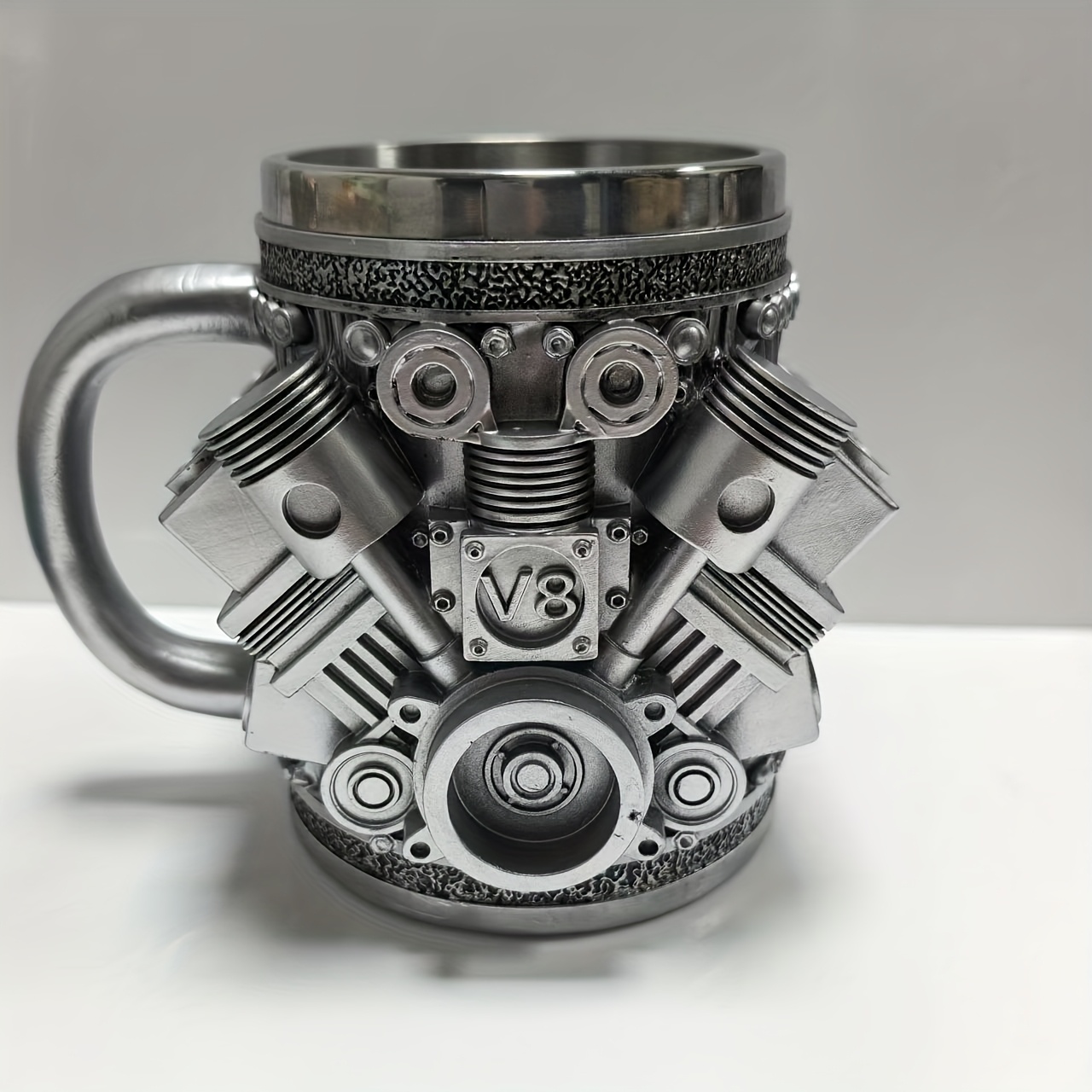resin desktop art decor vintage collectible with detailed mechanical design   office or study ideal for room decor details 5