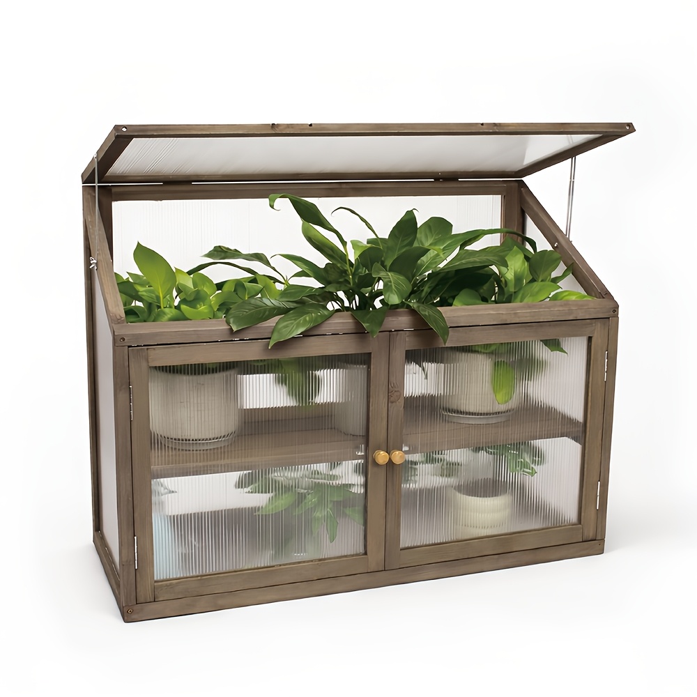 polycarbonate greenhouse sold on Temu United States
