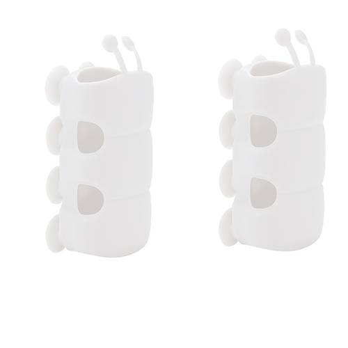 1 2pcs for caterpillar shower head holder for caterpillar suction cup hanging shower head base bracket universal no drill removable mounting stand shower accessory