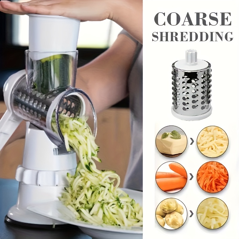 4 in 1 manual vegetable chopper slicer set multifunctional fruit and veggie cutter with container cheese grater essential kitchen gadget details 9