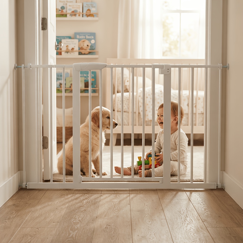 Auto-close baby gate product view