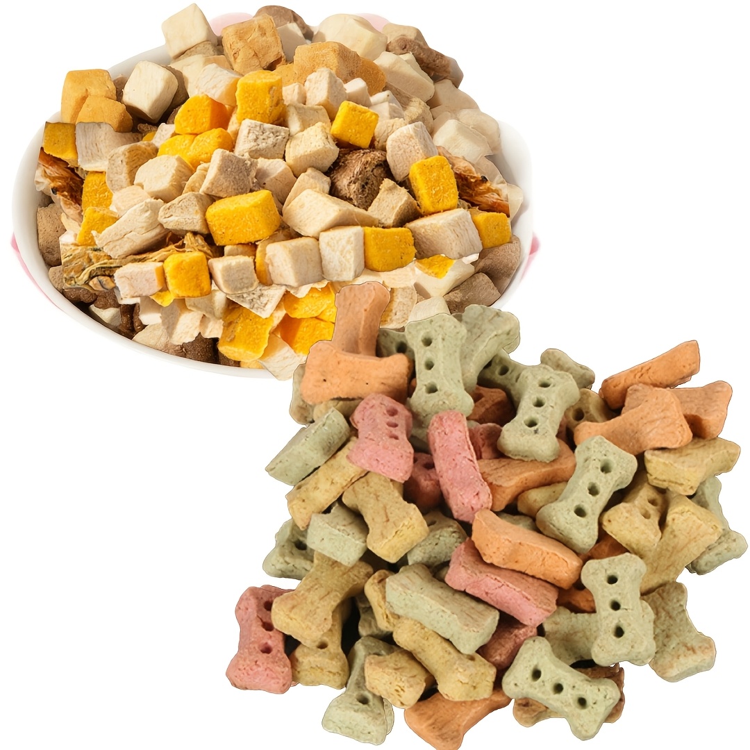 TEMU Dog Treats With Flavor - Free From Grains, High In Protein, Low In Fat, Beneficial For Dental Health