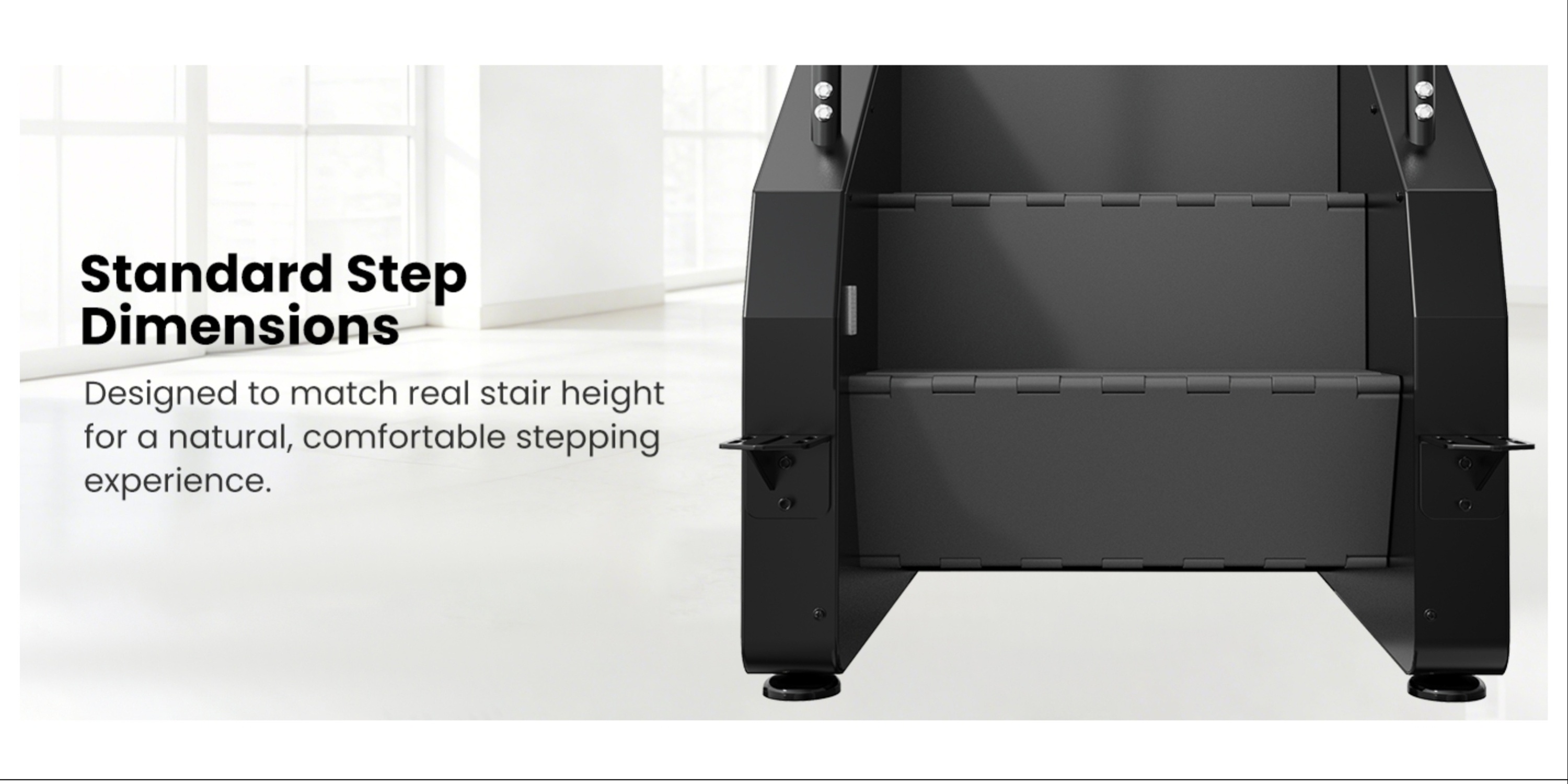stair stepper machine with led screen commercial grade stair climber continuous climbing exercise machine for cardio 15 speed levels   15 164 steps min Product details 5