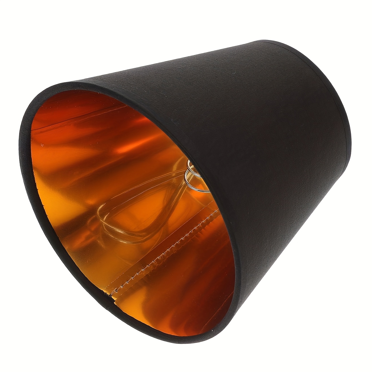 2pcs black fabric drum lamp shades modern textured cloth Temu