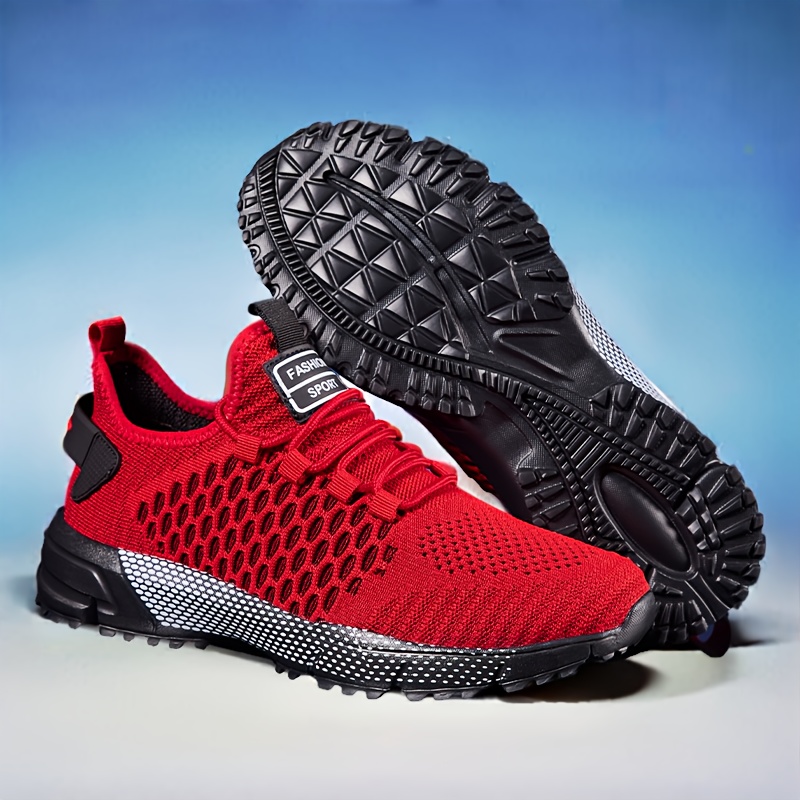 TEMU Sneakers, Double Mesh Sports Shoes, Breathable, Lightweight, Fashionable And Versatile, Suitable For Who And Trends, And Jogging And Fitness