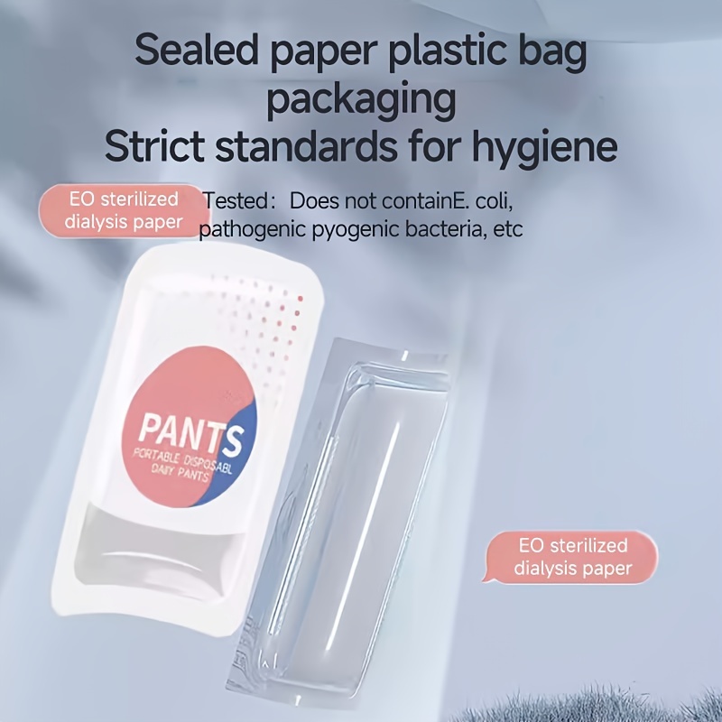 10-piece Disposable Women's Underwear - Sterilized, Hypoallergenic For ...