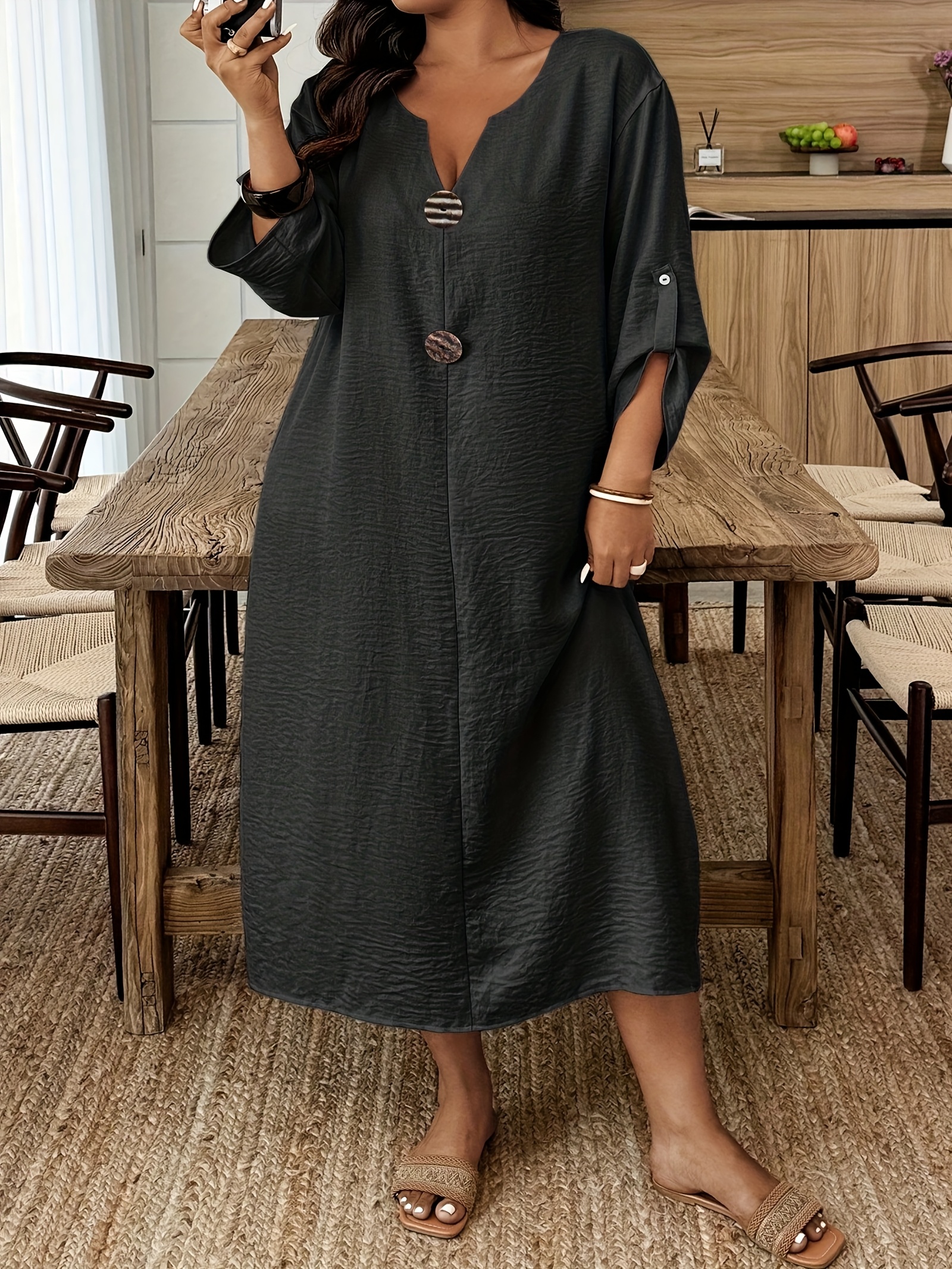 soft denim dresses FINAL SALE Crafted from high Retrolicious Black Science Print Material:85%Viscose+15%Polyamide MISSED LD