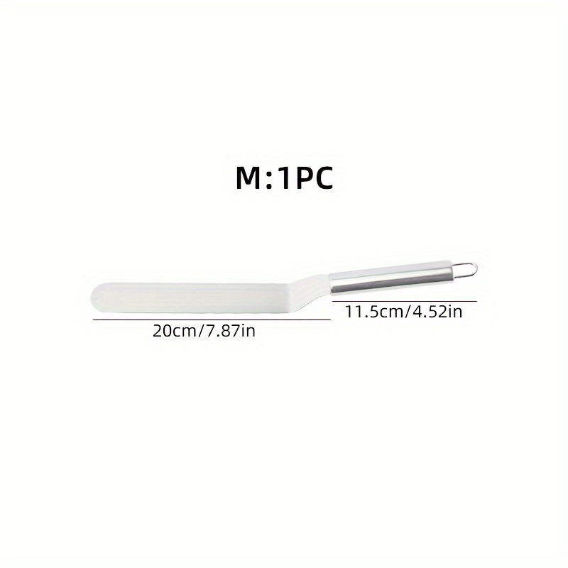 Image of Premium Cake Smoother, Stainless Steel Icing Spatula For Smoothing Cream, Trimming, And Decorating - Durable, Essential Baking Tool, 6/8/10/12 Inch, Perfect Baking Must-have And Baker's Gift