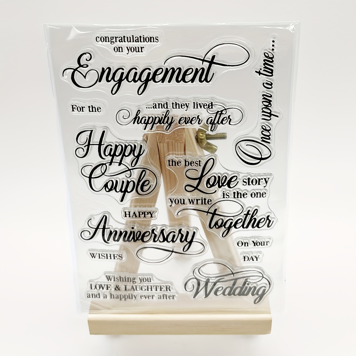 TEMU Une collection de anglais pour , et , loisirs créatifs pour la fabrication de cartes de vœux en papier, scrapbooking pour spéciaux, et tampons