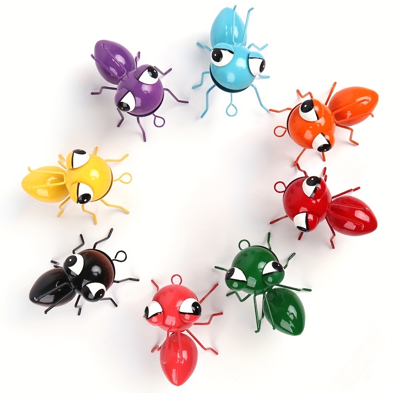 

Metal Garden Decor For Outdoor Cute Ants Yard Decorations Lawn Ornaments Patio Decor -set Of 8