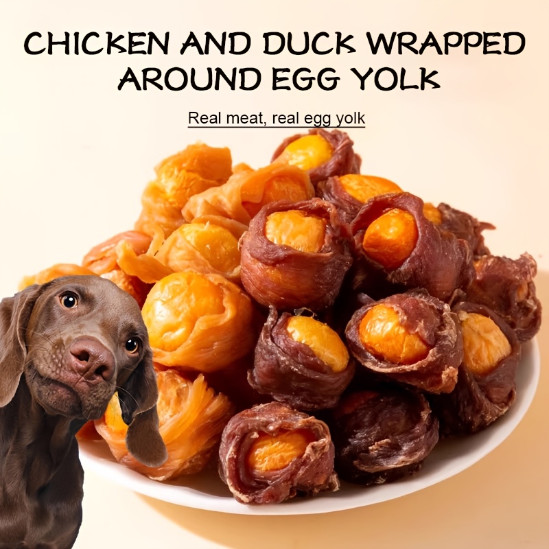 High Protein Pet Freeze With Chicken Duck & Egg Yolk, Soft Training Rewards For Puppies Small Medium Large , Chew Snacks For Teddy Poodle Bichon, Daily Feeding & Interactive Reward Treats