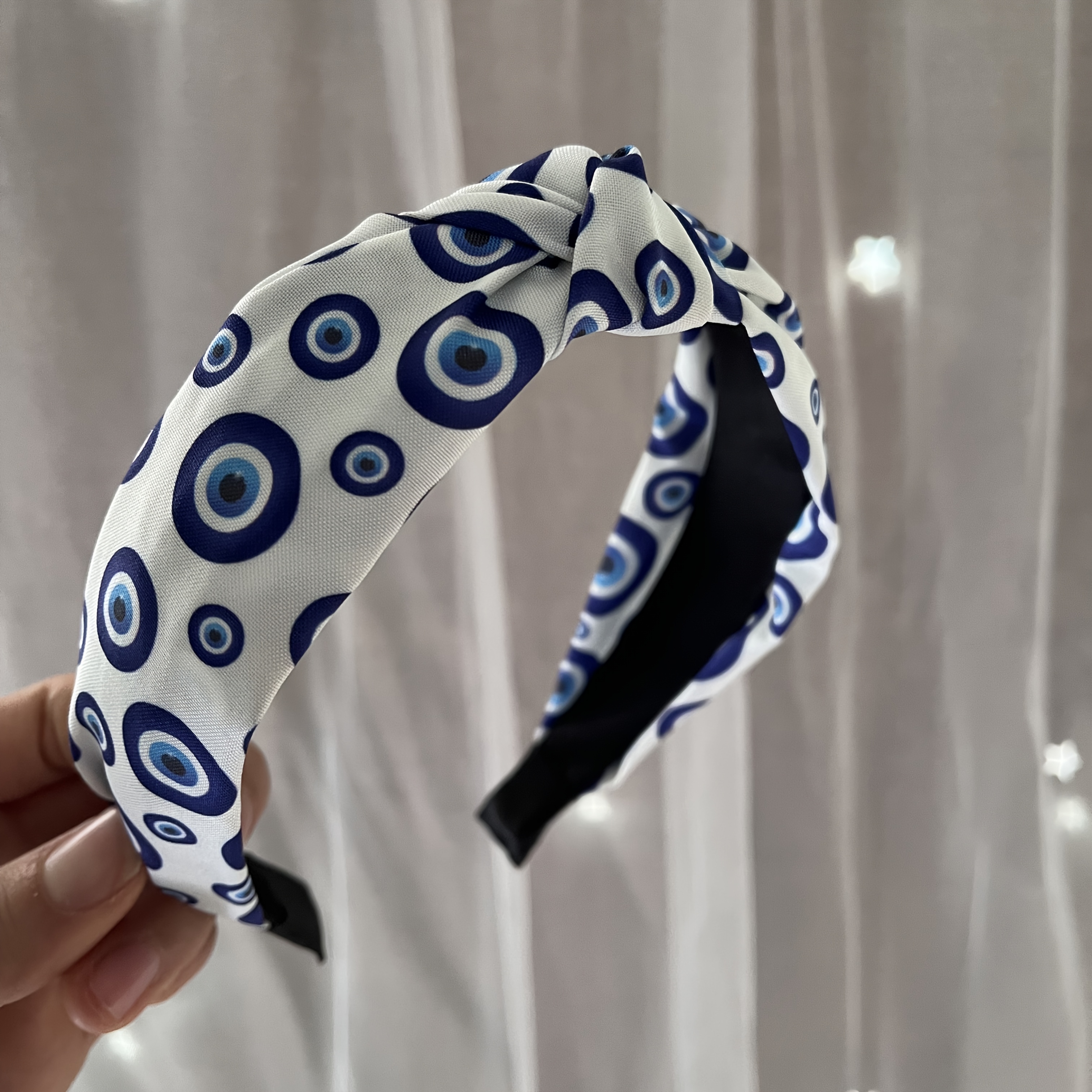 Image of Evil Eye Knotted Headband 1pc