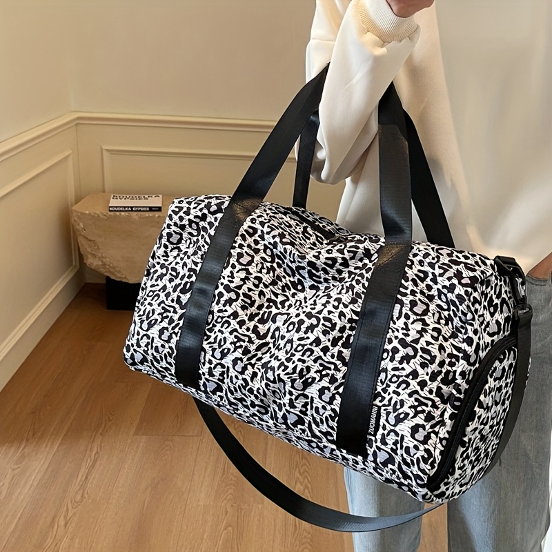 nike leopard gym bag