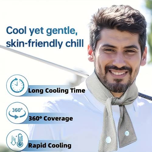 cooling ice neck gaiter ice towel sweat towel postpartum sports headscarf cooling ana ideal for outdoor activities such as hiking and base camping during warm
