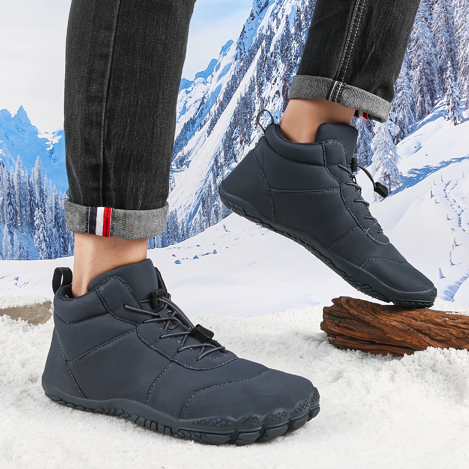 women's outdoor high quality winter snow boots thick Temu