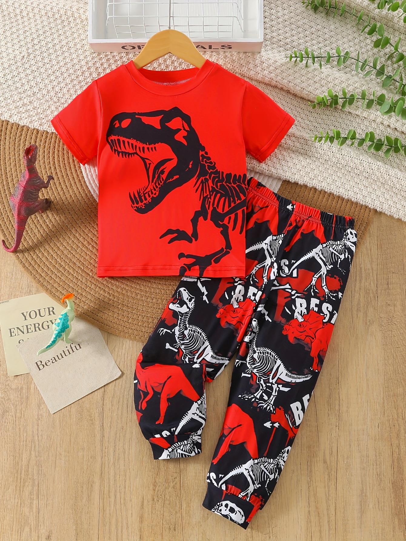 dinosaur outfit boys sold on Temu United States