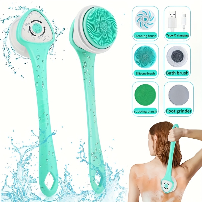 Rechargeable Electric Shower Brush