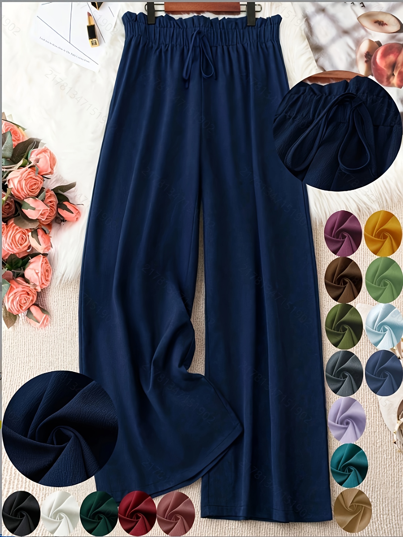 Plus Size Straight Leg Pants