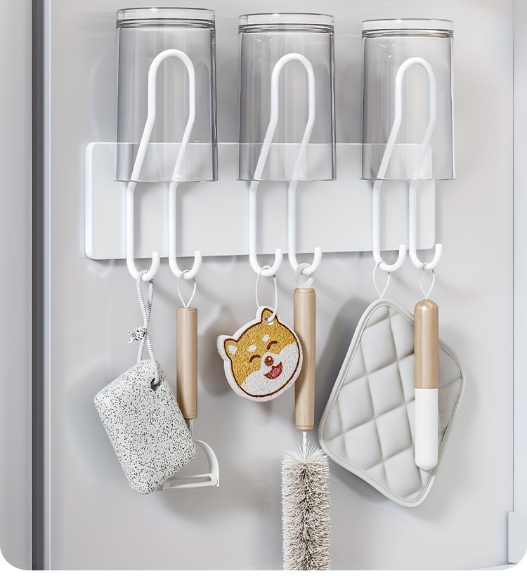 Metal Cup Holder Refrigerator Strong Key Utensil Temu