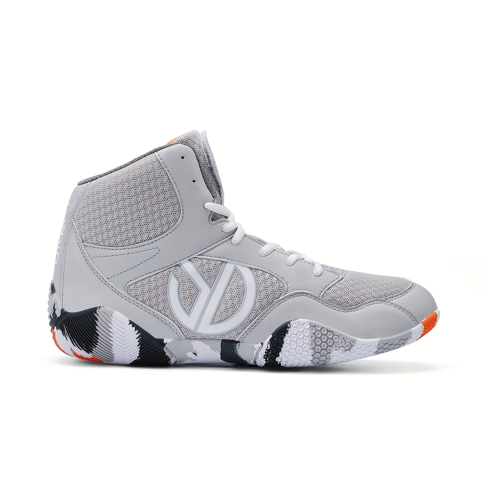 sneakers mens wrestling shoes boxing shoes high quality competition training fitness breathable wear resistant anti slip wide coverage large size