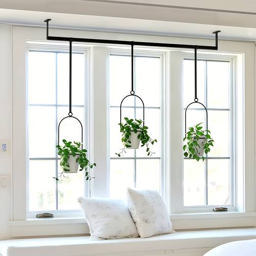 space saving design with 1 adjustable metal rod this vertical planter of windowsill and balcony space instantly a mini vertical garden