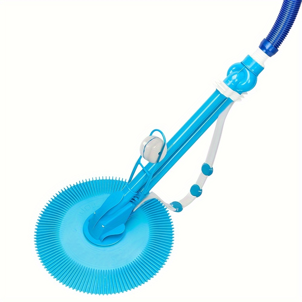 

Auto Swimming Pool Cleaner With 10pcs Durable Hose Blue