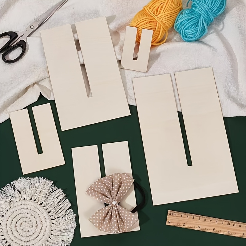 

Set Of 1 With 5pcs For Bows, Crafting Board, Sewing Supplies, And Ribbon Bow Crafting.