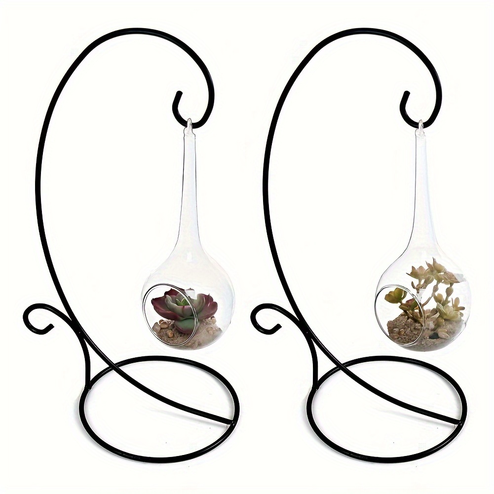 

2pack 18" H Display Stand, Iron Stand For Hanging Plants, Hanging Stand For Hanging Stand