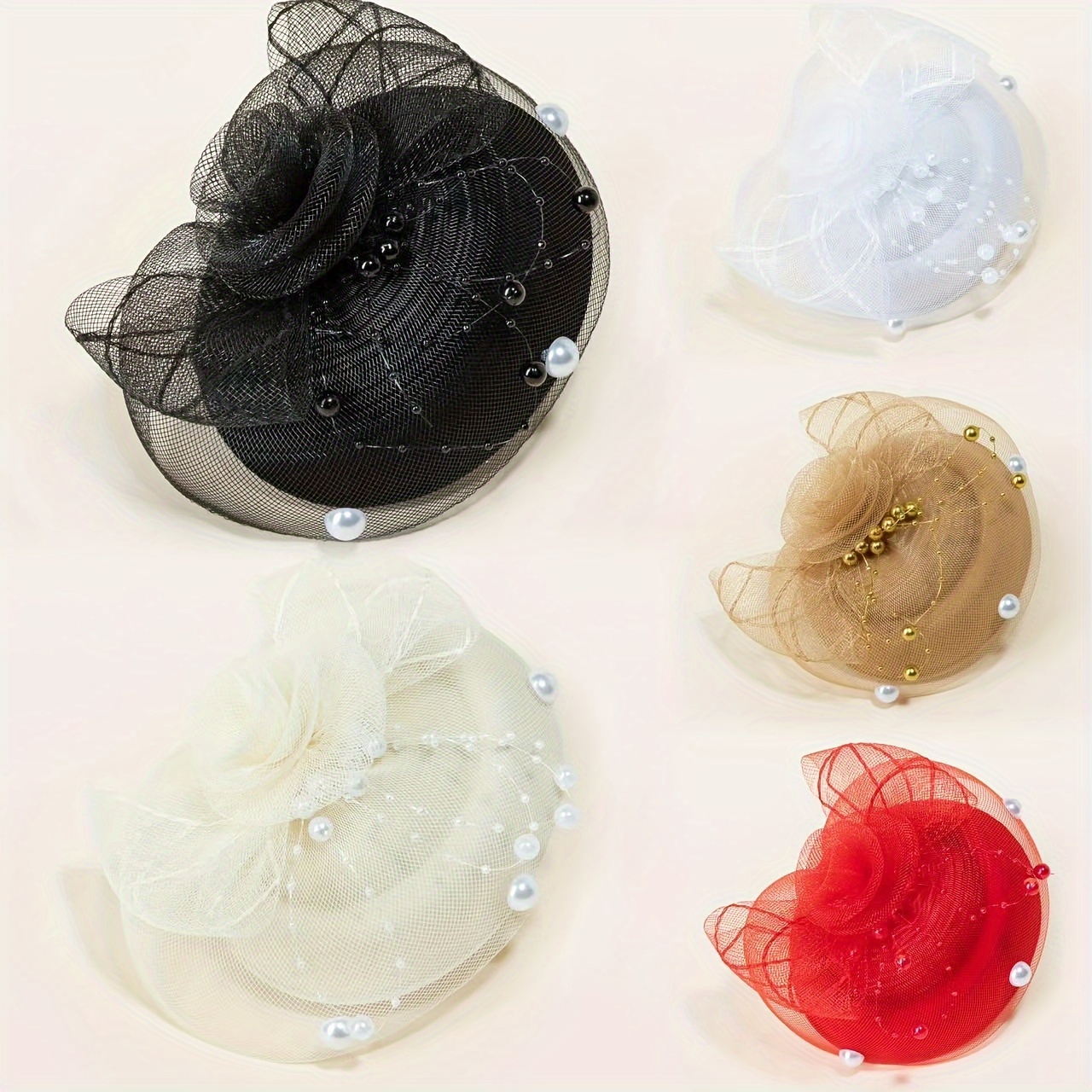 

Women's Fascinator - For Weddings, & | Polyester Headdress