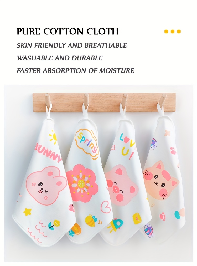 4 pack customized bibs soft knit fabric double layer saliva towels personalized name gentle face wipes for   gift details 5