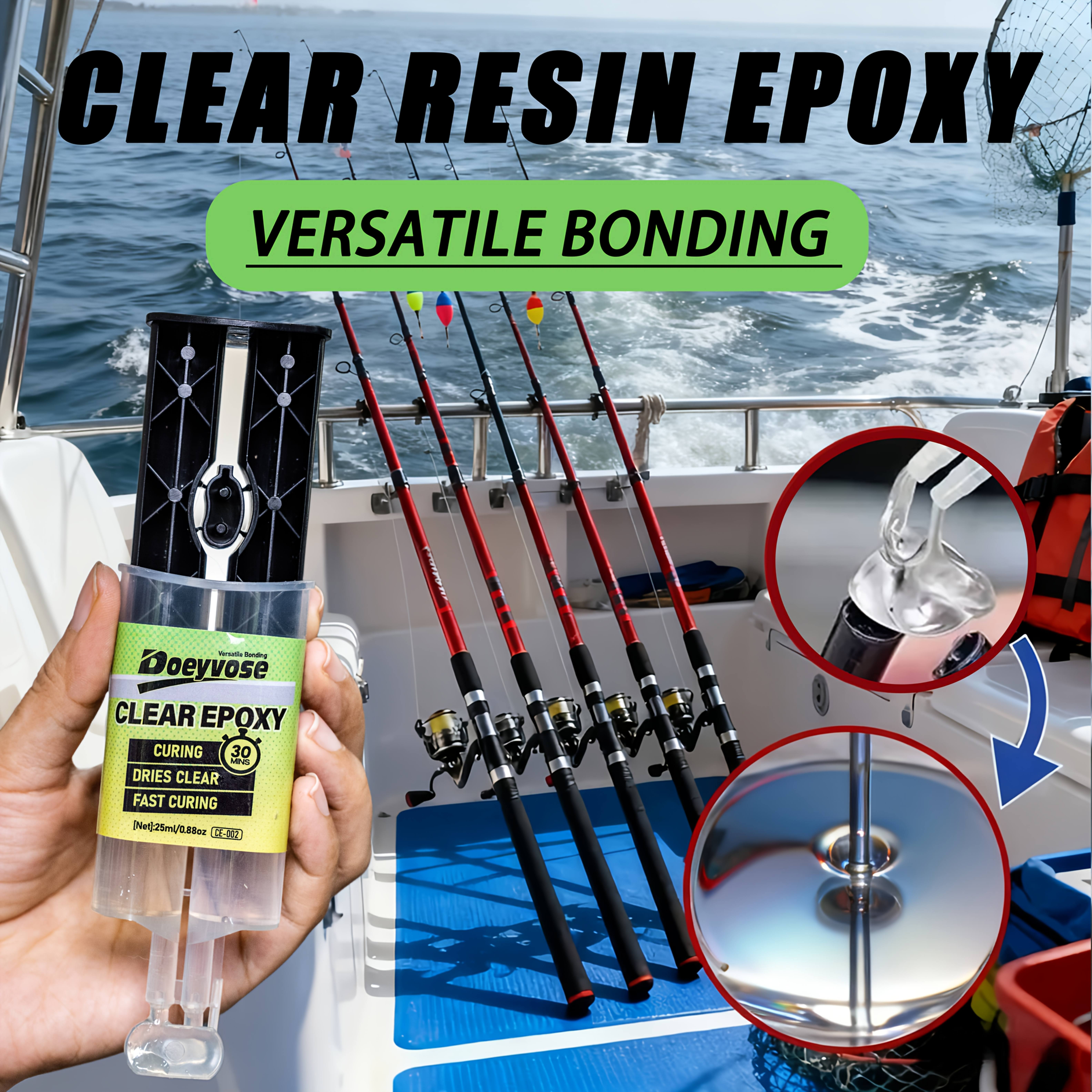 clear epoxy resin for fishing poles doeyvose clear epoxy heat resistant strong bonding