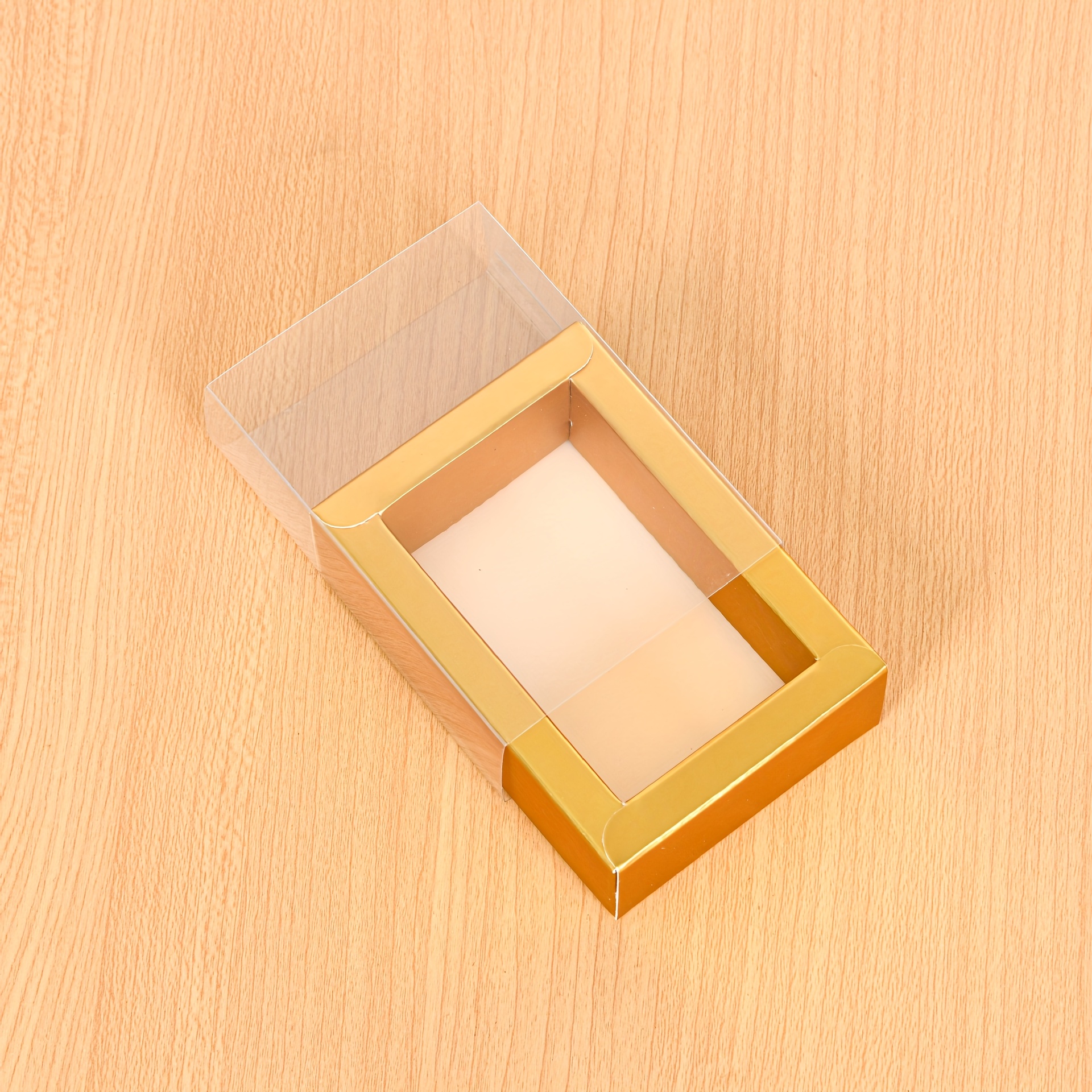 TEMU Gift For Her/him 6pcs Transparent Window Drawer Paper Box Wedding Gift Box Socks Clothes Jewelry Jewelry Display Packaging Party Birthday Party