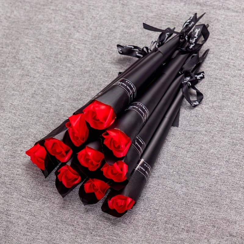 15pcs, Gift To Girlfriend Boyfriend Valentines Day Gift Rose Flower Wedding Gifts For Guests Bridesmaids Gift Party Favors Mother's Day Presents