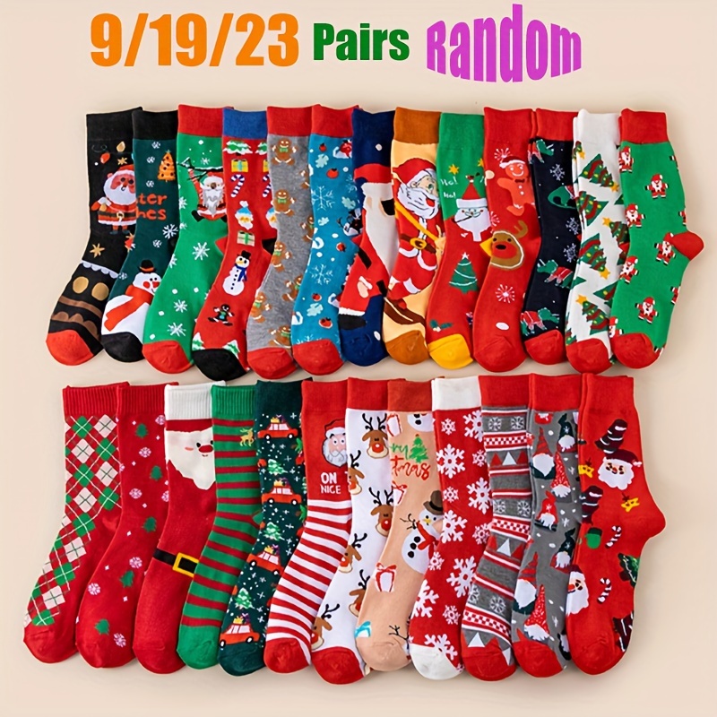 

9/19/23 Paires de Chaussettes de , de Fête de Père , Arbres et de , Chaussettes de Confortables, 95% 5% Élasthanne, Lavable en , Tissu Tricoté, Cadeau et