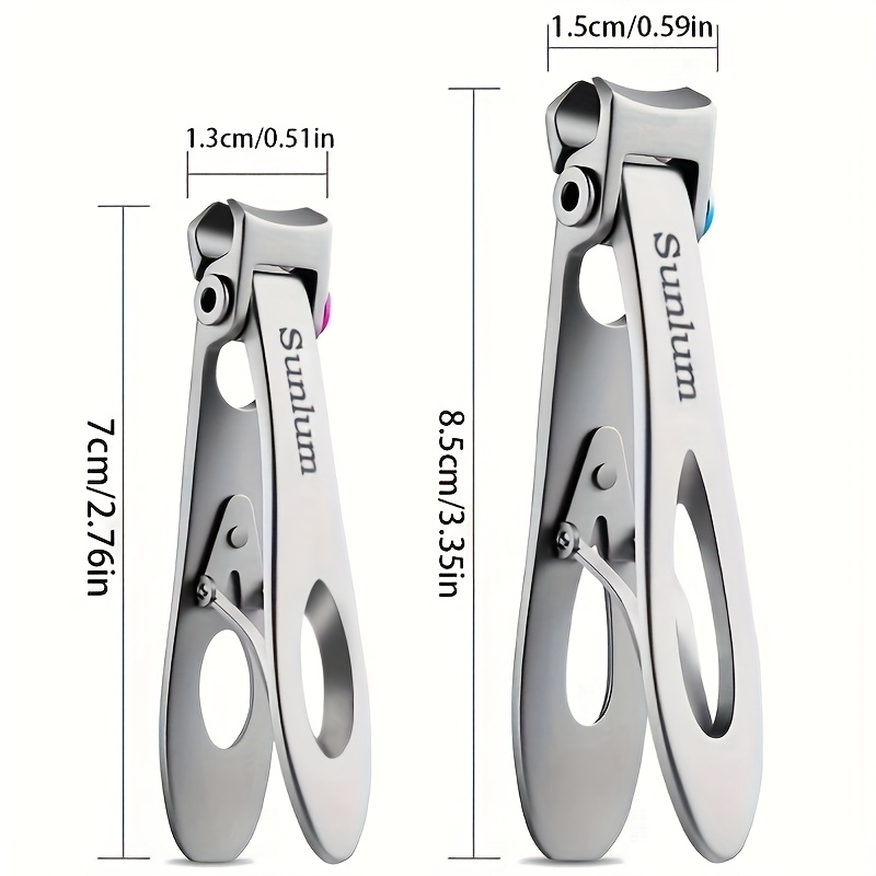 1pc premium stainless steel nail clippers sharp precise edge for   toenails thick nail trimmer with sleek   hypoallergenic unscented ideal for manicure pedicure     nail trimmer sleek nail cutter hypoallergenic device Product details 2