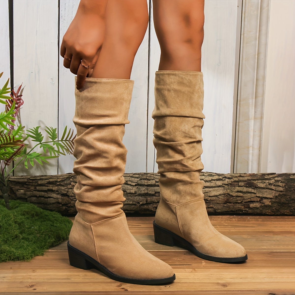 Botas Elegantes Mujer Edición Oro