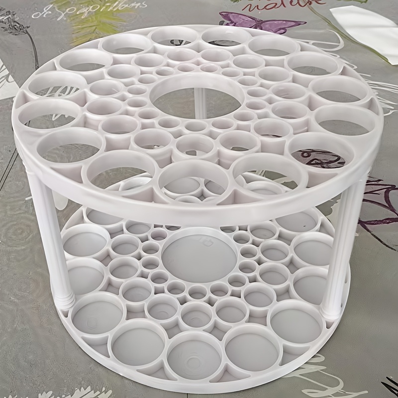 TEMU Portapenne Aggiornato a 45 - PVC Resistente, Staccabile, Scatola di Stoccaggio Multifunzionale e [Accessorio da Scrivania] per Ufficio, Pennelli