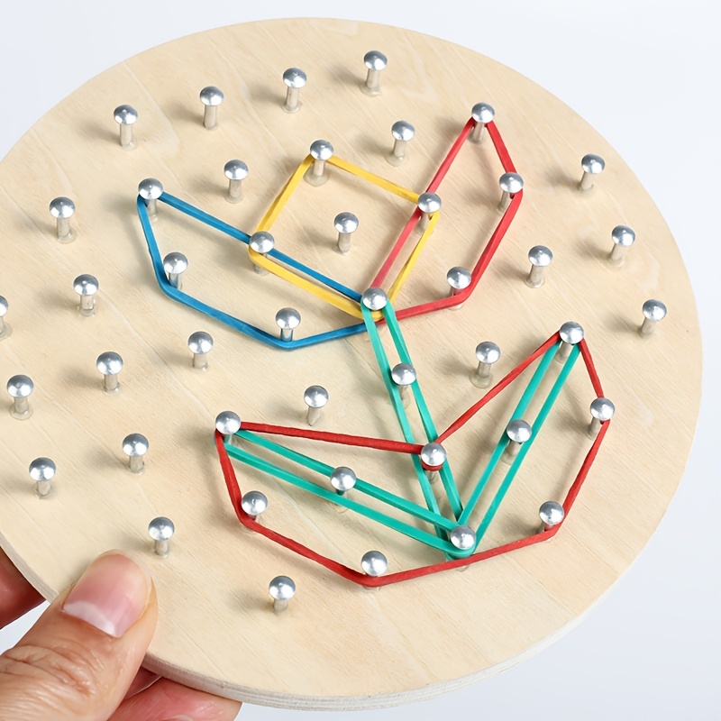 Circular Pegboard Puzzle, Educational Toy for Thinking Skills