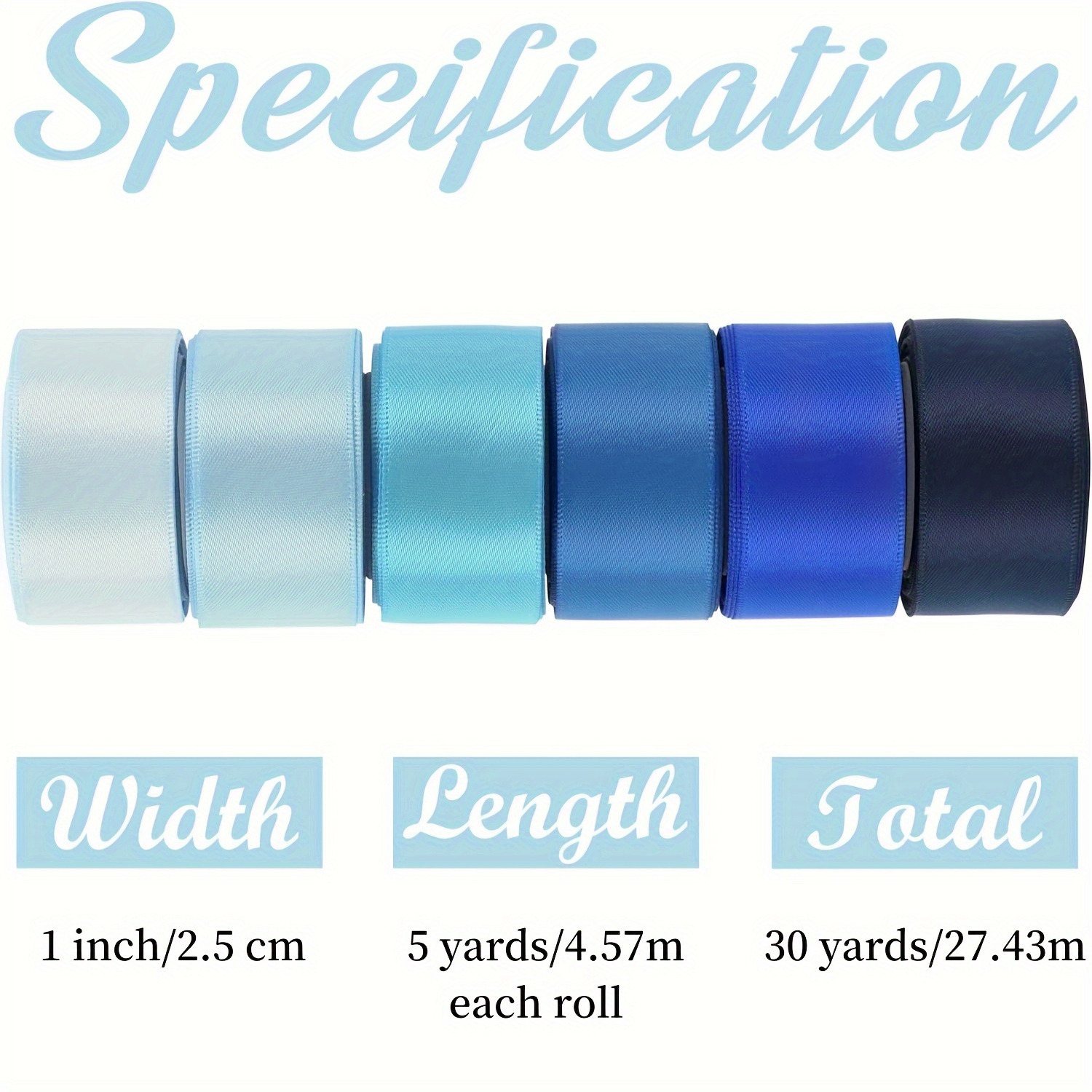 Swedin Lot De 2 Rouleaux De Ruban De Satin Rouge (2,5 Cm X 45,7 M, 1,27 Cm X 45,7 M) Pour Emballage Cadeau, Décoration, Fabrication De Nœuds Et Autres Projets