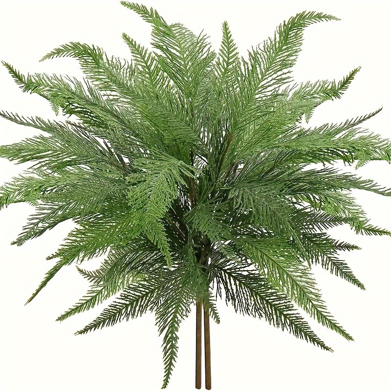 

2pcs Lifelike Artificial Boston Ferns - Home, Garden, Office & Farmhouse Decor | Indoor/outdoor Use | Ideal For Easter, Halloween, Christmas, Thanksgiving