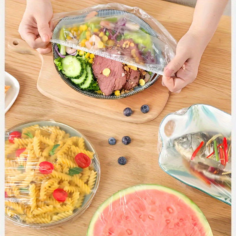 Disposable Food grade Plastic Wrap Safe Food Temu