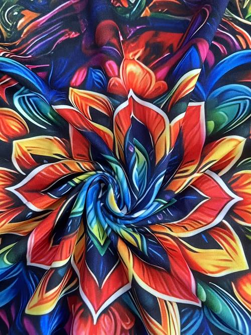 womens plus size casual floral 3d print tank top with ring detail vibrant stretchy polyester blend machine washable spring summer