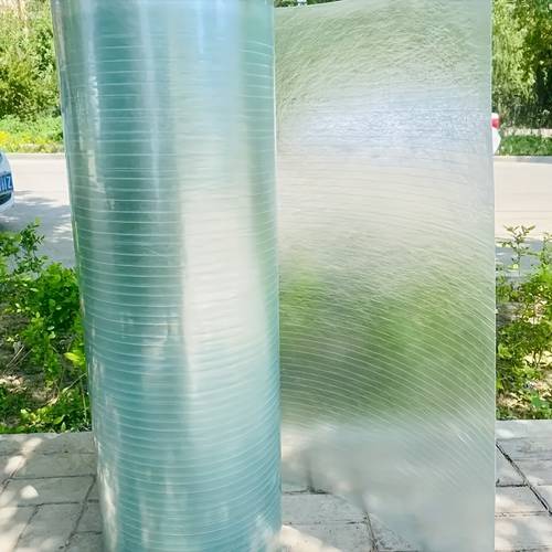 polycarbonate greenhouse panel transparent green plastic 0 8mm thickness roof replacement roll for outdoor sunbathing gazebo patio canopy suitable for garden houses and chicken coops insulation waterproof garden houses roofing durable covering weatherresistant material protective film weatherproof covering patio cover roll roofing sturdy construction insulation panel greenhouse cover home patio