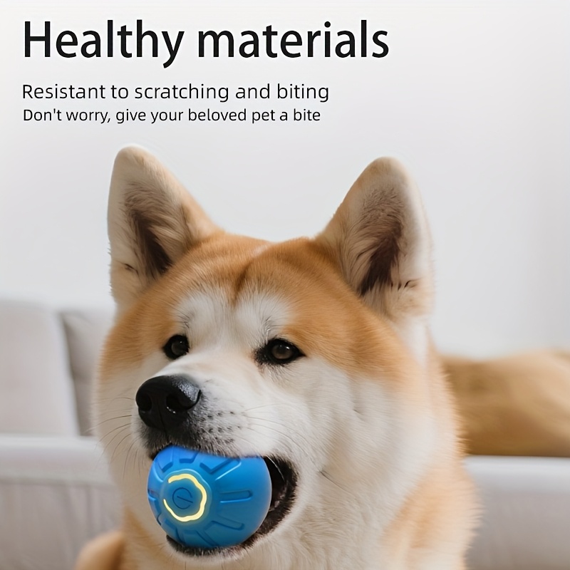 Interactive Electric Jumping Ball Dog Toy - Durable, and Safe for Small to Medium Breed Dogs - Keep Your Pet Entertained and Prevent Destructive Chewing