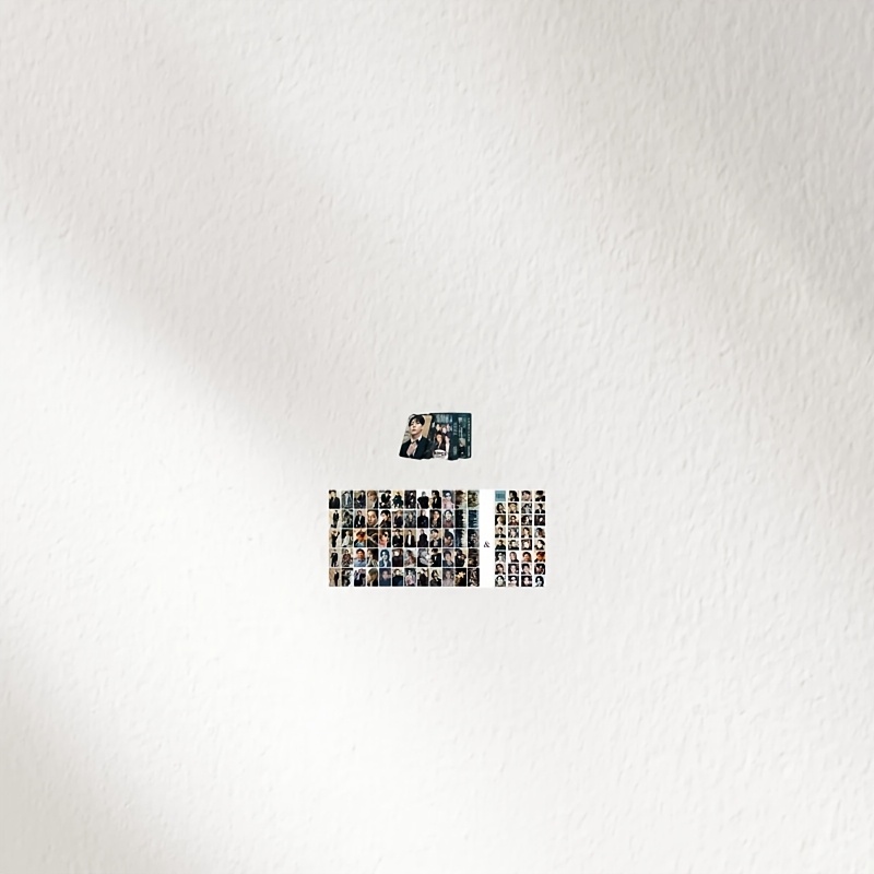 TEMU 92 cartes photo et autocollants | Ensemble de cartes d'écriture | Décoration de cahiers/murs de chambre Décorations de fête Cadeaux