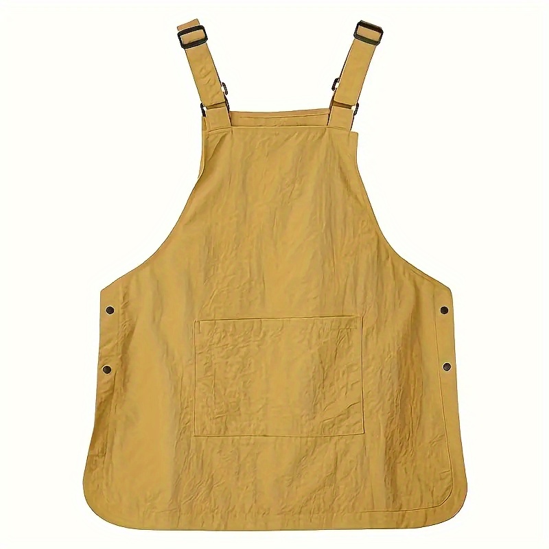 TEMU 1 Japanese Outdoor Barber, Coffee Shop, Barbecue, Hotel, Catering Workwear Apron, Unisex Household Kitchen Workwear