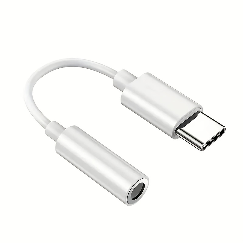 

Usb Type C To 3.5mm Headphone Jack Adapter, Aux Audio Cable, Compatible With Huawei Xiaomi , Usb Powered, ≤36v Operating Voltage, No Battery Required