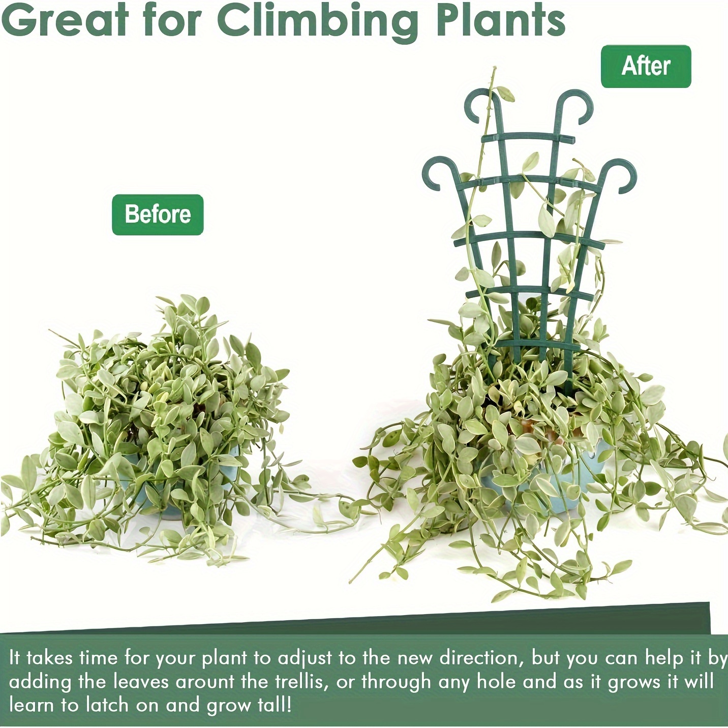 12 6 4pcs Trellis For Potted Plants Garden Trellis For Climbing Plants